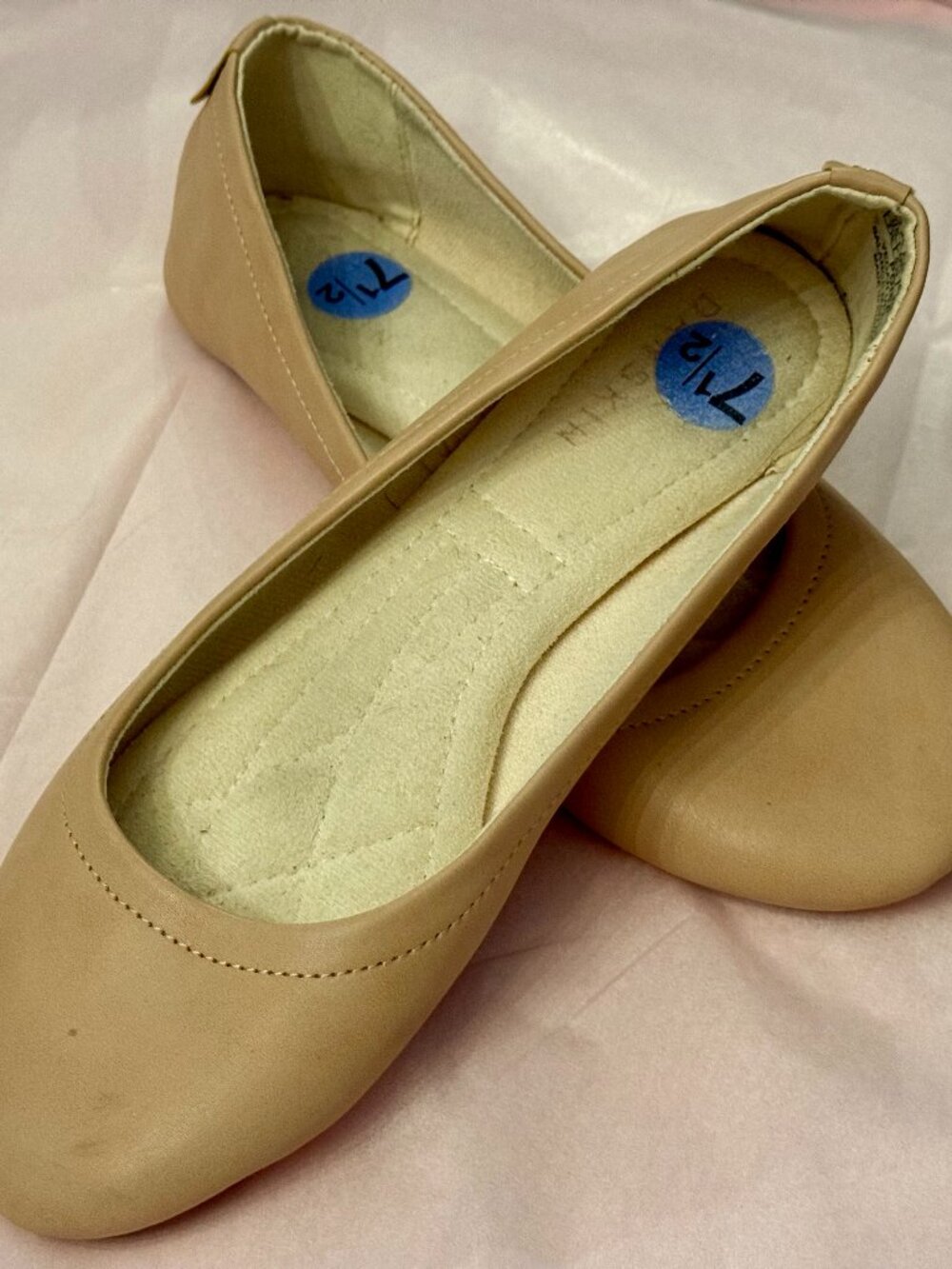 Danskin Ballet Flats in Nude (7.5)